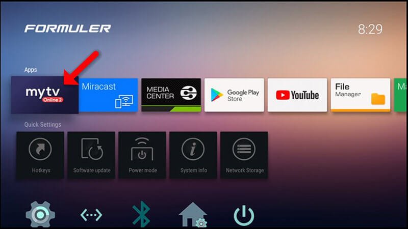 Xenon IPTV sur Formuler Z — Ouvrez My TV Online