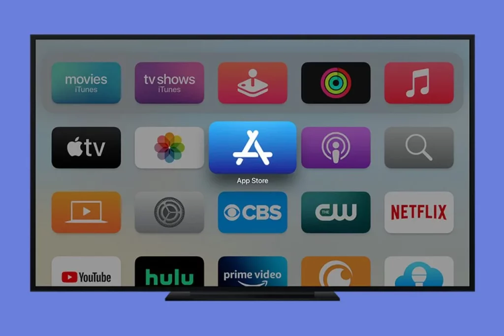 Xenon IPTV sur Apple TV — Ouvrez l'App Store