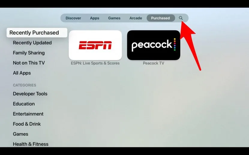 Xenon IPTV sur Apple TV — Recherchez le lecteur