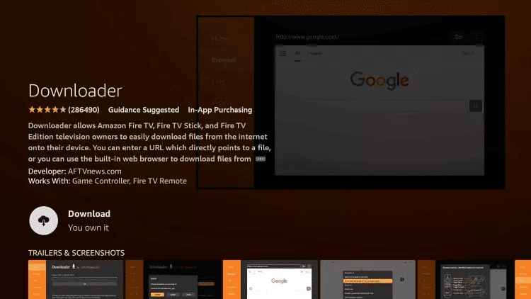 Xenon IPTV sur Fire TV Stick — Installez-la, puis ouvrez-la