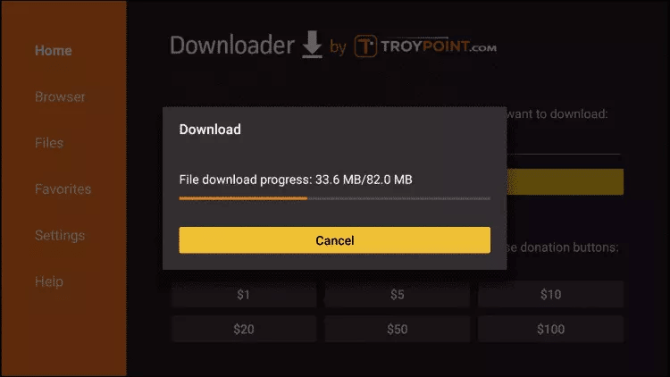Xenon IPTV sur Fire TV Stick — Installez le fichier téléchargé