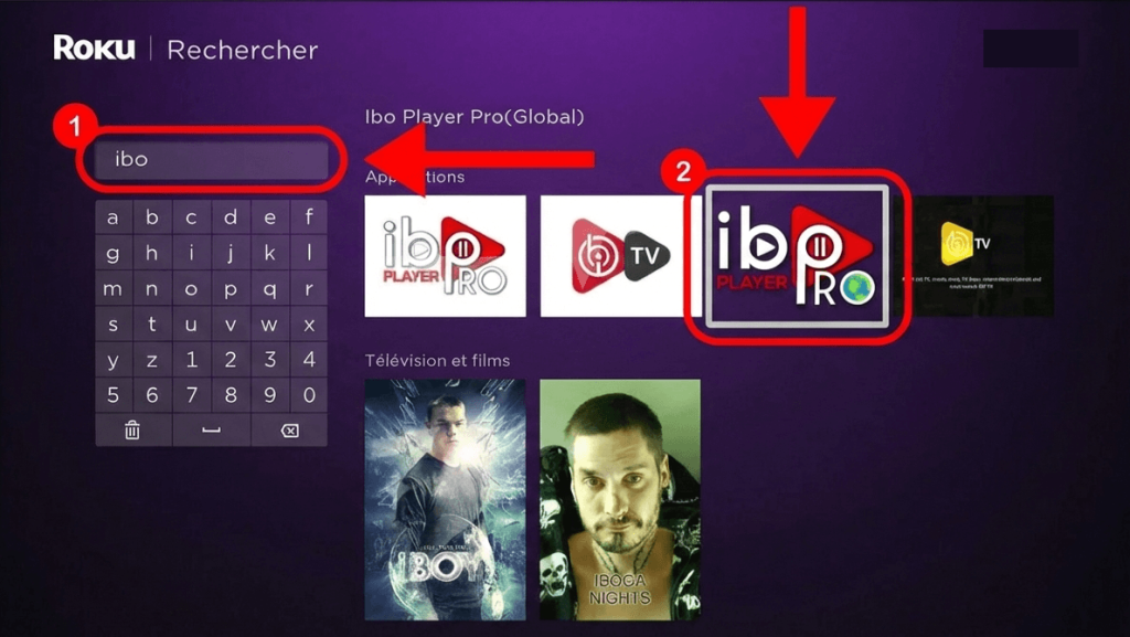 Xenon IPTV sur Roku — Cherchez Ibo Player Pro
