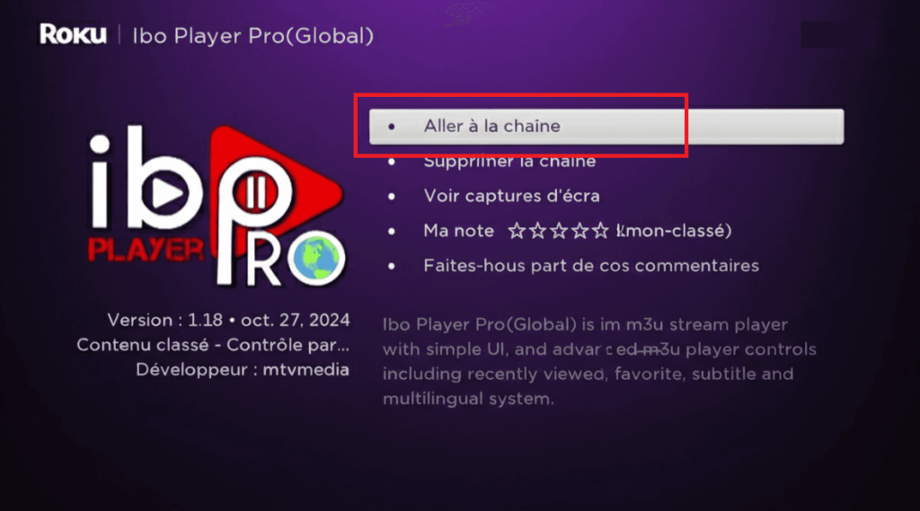 Xenon IPTV sur Roku — Ouvrez-la