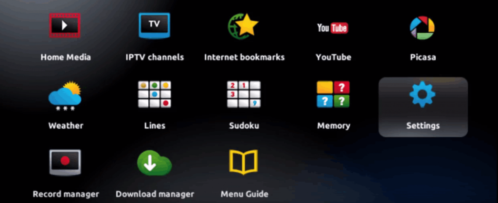 Xenon IPTV sur Boîtier MAG — Allumez le boîtier